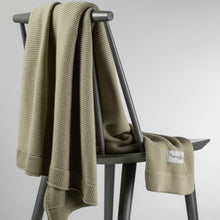 Carica l'immagine nel visualizzatore di Gallery, Coperta Bamboo e Cotone Salvia