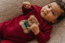 Carica l'immagine nel visualizzatore di Gallery, Tutina Teddy Borgogna