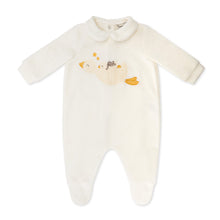 Load image into Gallery viewer, Tutina in ciniglia bianca Ochetta