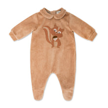 Carica l'immagine nel visualizzatore di Gallery, Tutina in ciniglia Scoiattolo