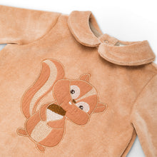 Carica l'immagine nel visualizzatore di Gallery, Tutina in ciniglia Scoiattolo