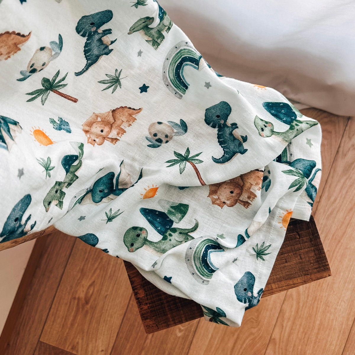 Coperta Neonato ZPECC In Mussola Biologica - 100% Cotone, 47x47 Pollici, Motivo Giraffa Coperta Neonati