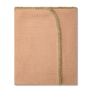 Mussola tripla garza Beige