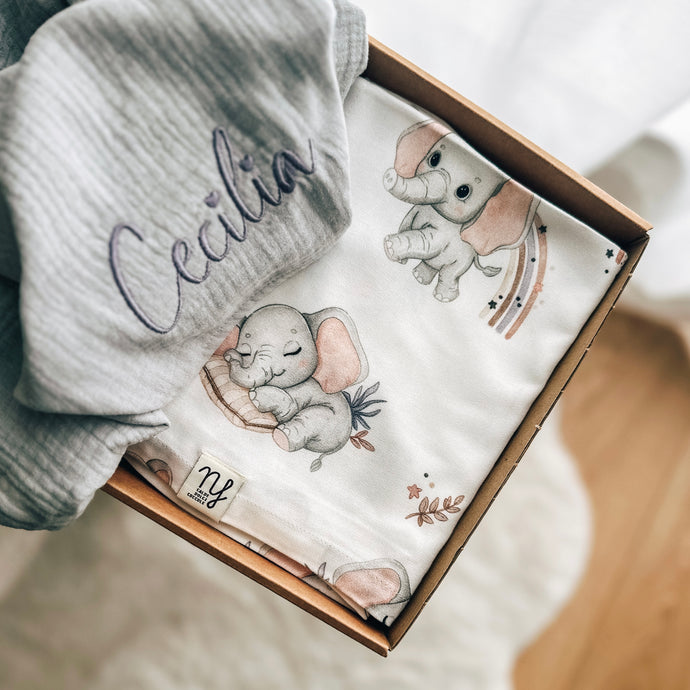 Baby set mussola Dumbo
