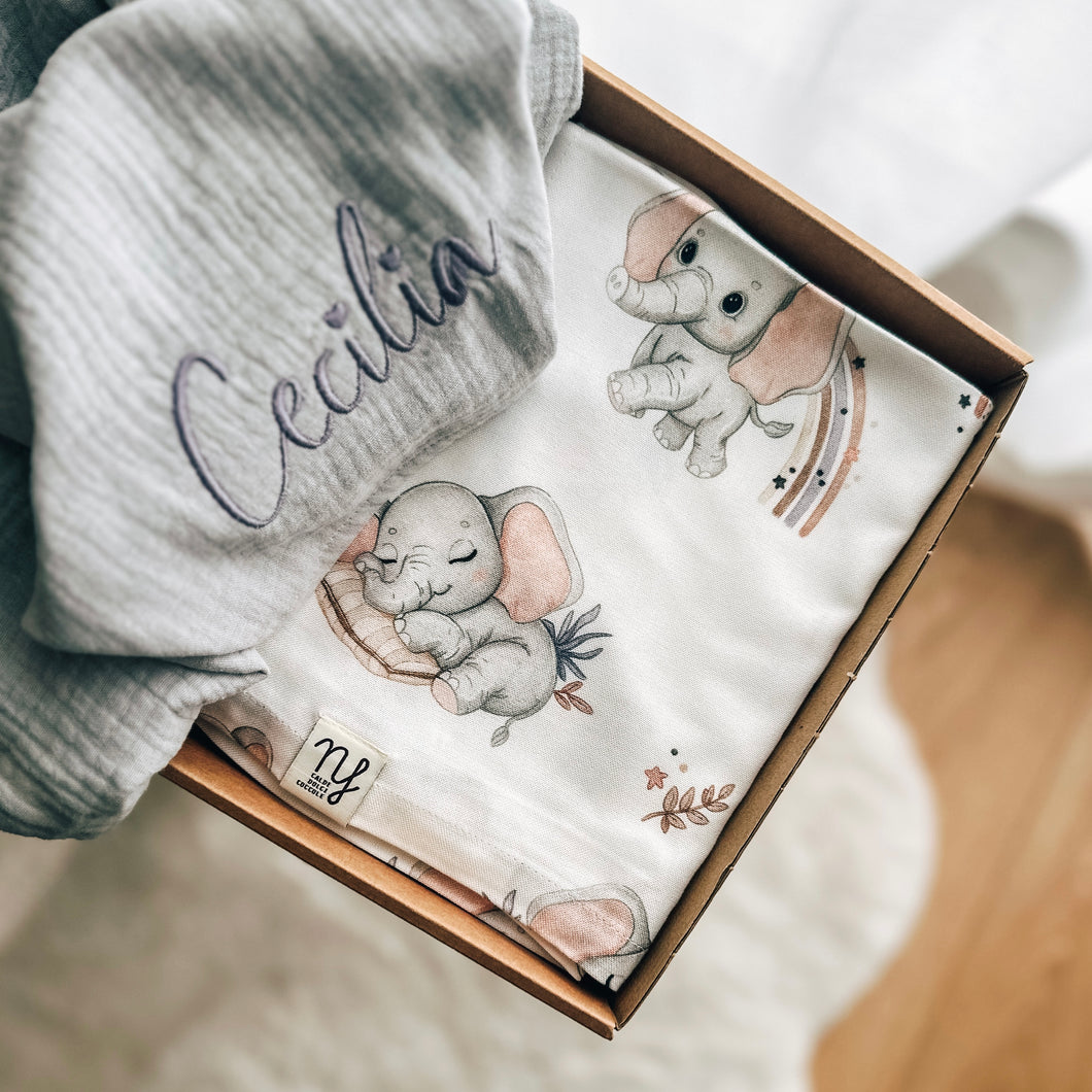 Baby set mussola Dumbo