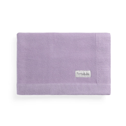 Coperta Bamboo e Cotone Lilla