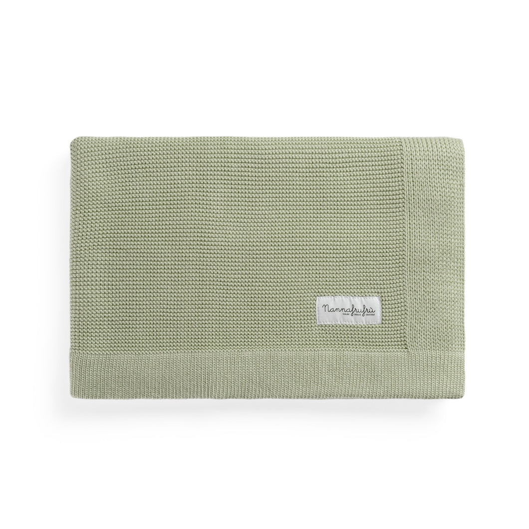 Coperta Bamboo e Cotone Salvia