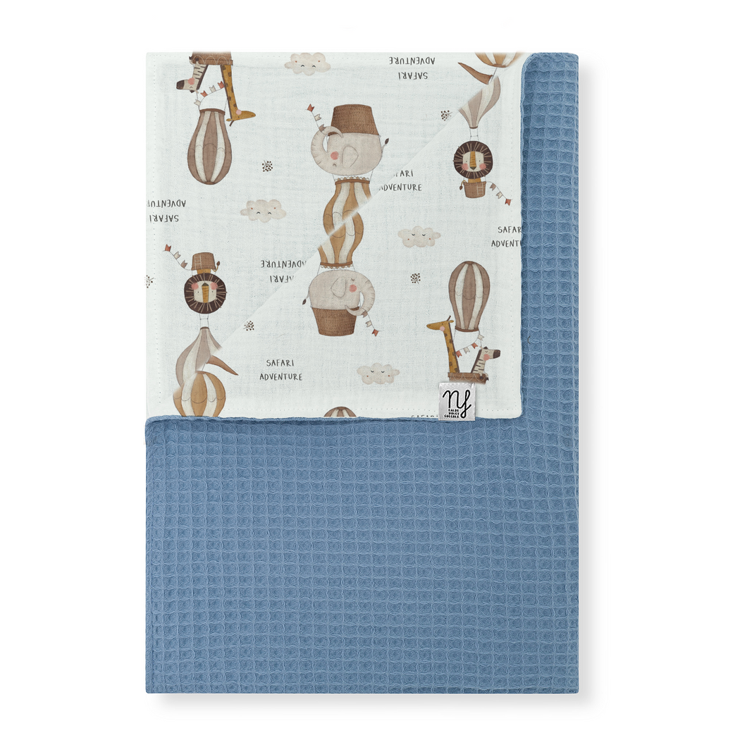 Safari Adventure Crib Blanket