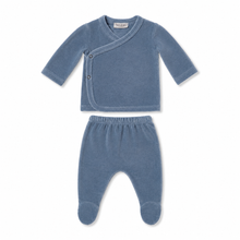 Carica l'immagine nel visualizzatore di Gallery, Completo New born Azzurro