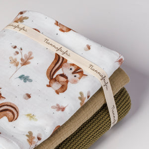 Baby set nascita Scoiattolo