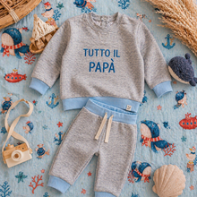 Load image into Gallery viewer, Custom light blue tracksuit