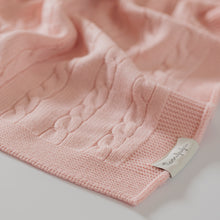 Carica l&#39;immagine nel visualizzatore di Gallery, Coperta Treccia Rosa