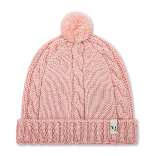 Pink Braid Hat