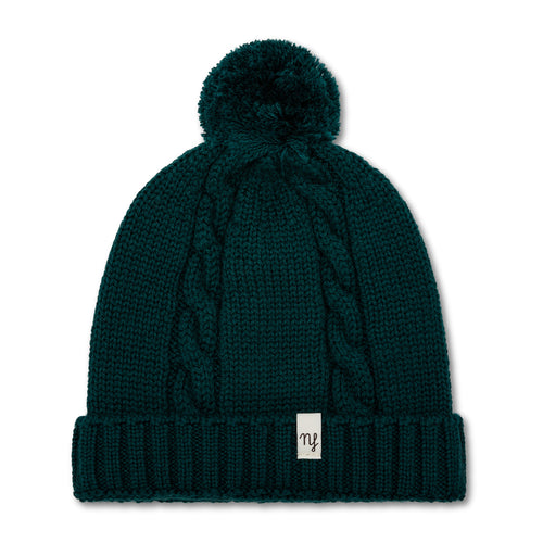 Green Braid Hat