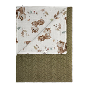 Coperta culla Scoiattolo