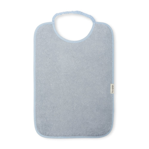 Blue bamboo bib