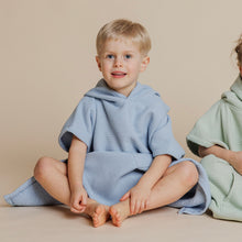 Load image into Gallery viewer, Blue Poncho