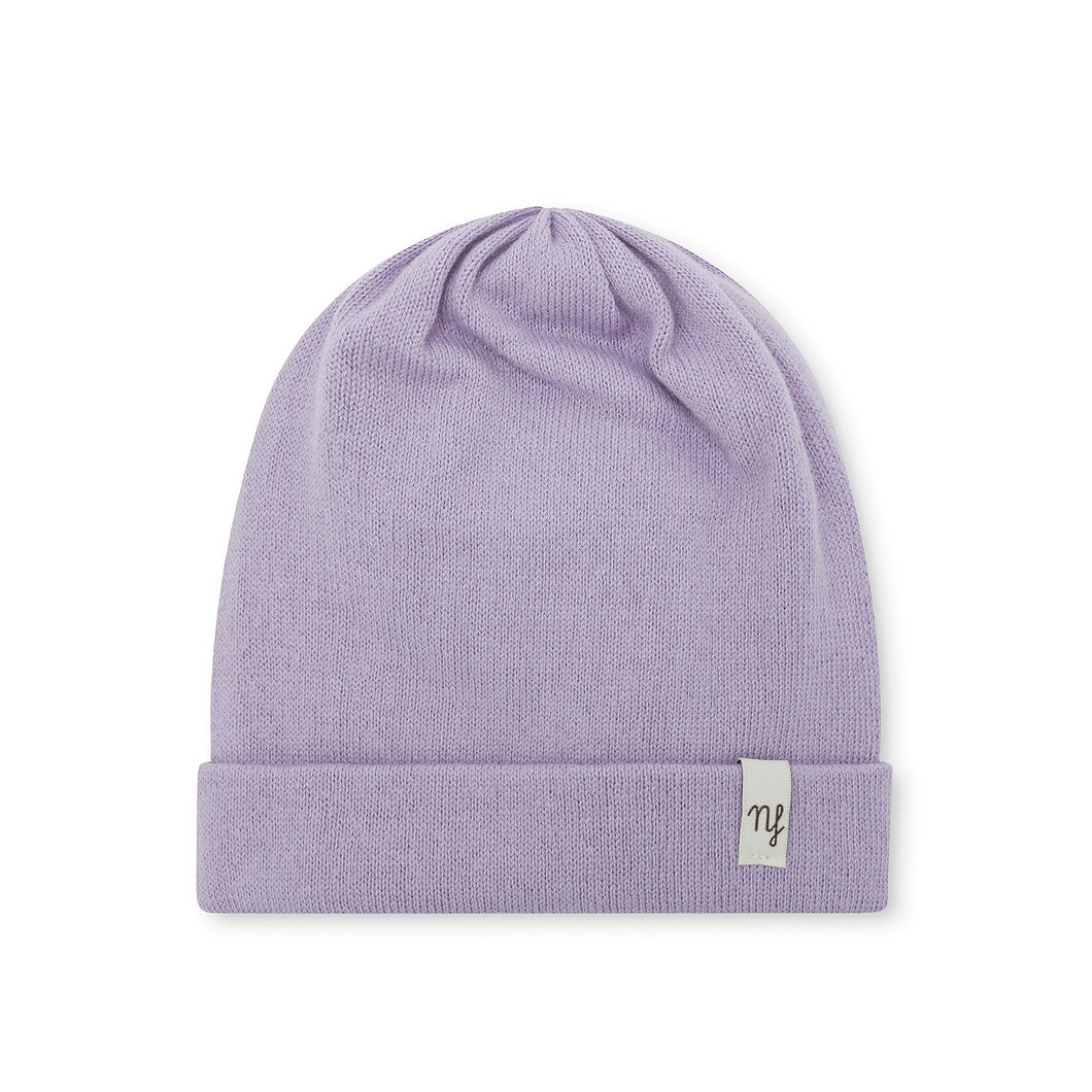Lilac Birth Hat