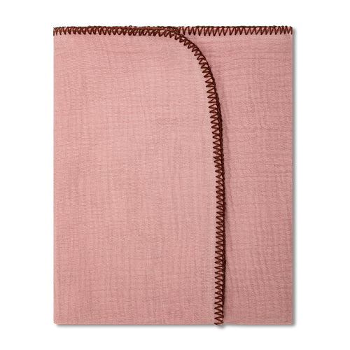 Mussola tripla garza Rosa