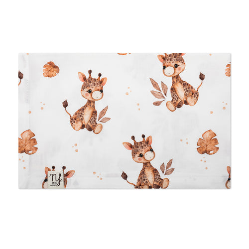 mussola bamboo com giraffe