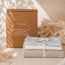 Carica l'immagine nel visualizzatore di Gallery, Baby set nascita Ochetta azzurra