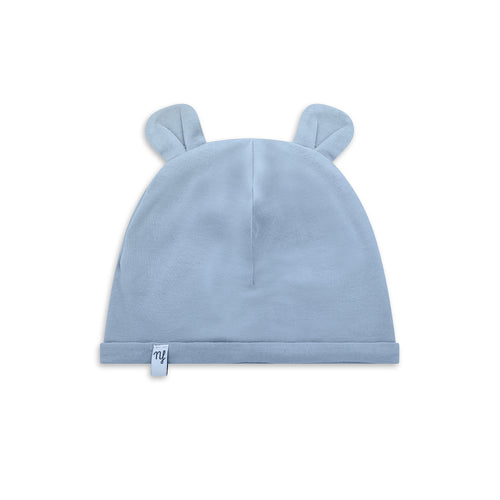 Cappellino orecchie Azzurro in bamboo