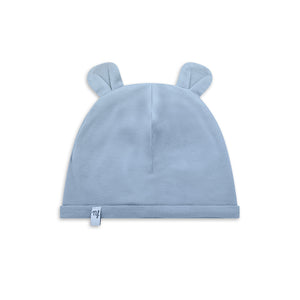Cappellino orecchie Azzurro in bamboo