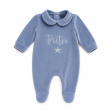 Load image into Gallery viewer, Personalized Chenille Sleepsuit