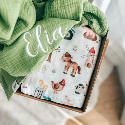 Baby set mussola Fattoria