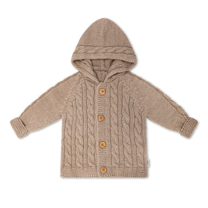 Cappotto Treccia Beige 100% Lana