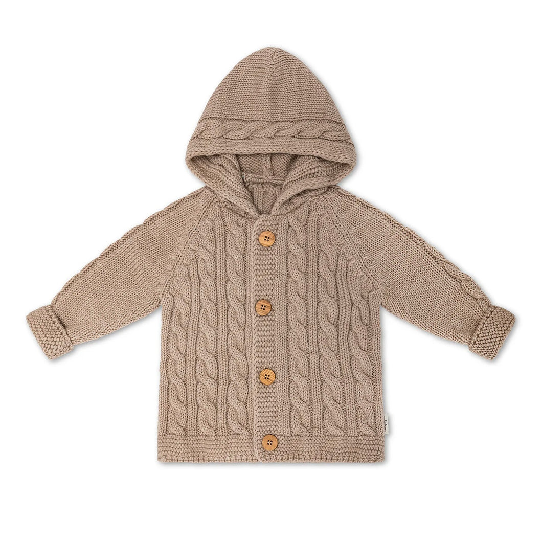 Cappotto Treccia Beige 100% Lana
