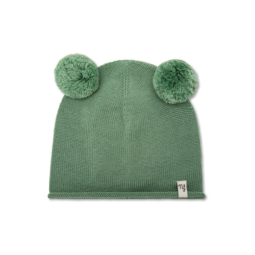 Cappellino pure pompon Salvia