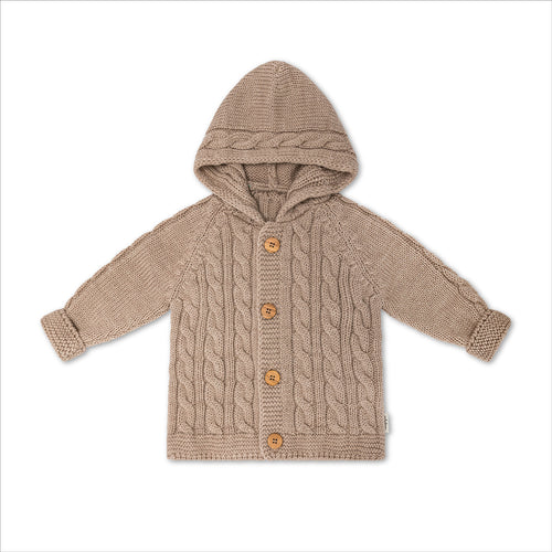 Cappotto Treccia Beige 100% Lana