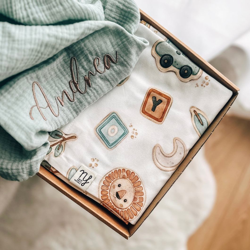 Baby set mussola Leo
