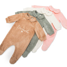 Load image into Gallery viewer, Personalized Chenille Sleepsuit