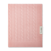 Carica l&#39;immagine nel visualizzatore di Gallery, Coperta Treccia Rosa
