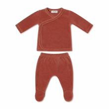 Carica l'immagine nel visualizzatore di Gallery, Completo New born Terracotta