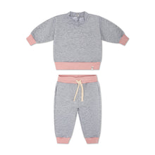 Load image into Gallery viewer, Custom pink tracksuit set