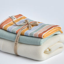 Load image into Gallery viewer, Baby set nascita Righe arcobaleno