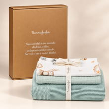 Load image into Gallery viewer, Baby set Nascita Lupetto