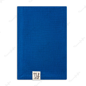 Royal blue muslin