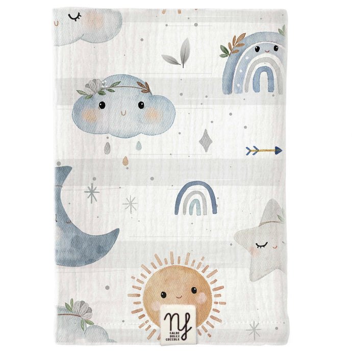Muslin Funny Sky