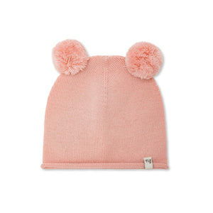Cappellino pure pompon Rosa