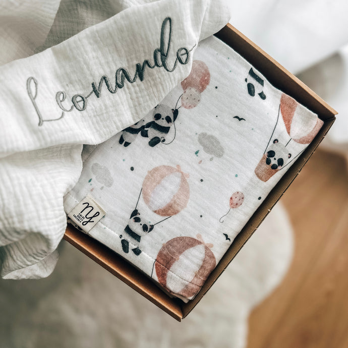 Baby set mussola Panda