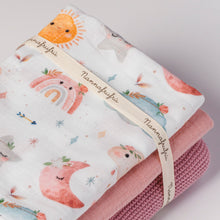 Carica l&#39;immagine nel visualizzatore di Gallery, Baby set nascita Arcobaleno