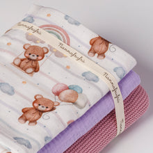 Carica l&#39;immagine nel visualizzatore di Gallery, Baby set nascita Righe Orsetto