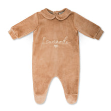 Load image into Gallery viewer, Personalized Chenille Sleepsuit