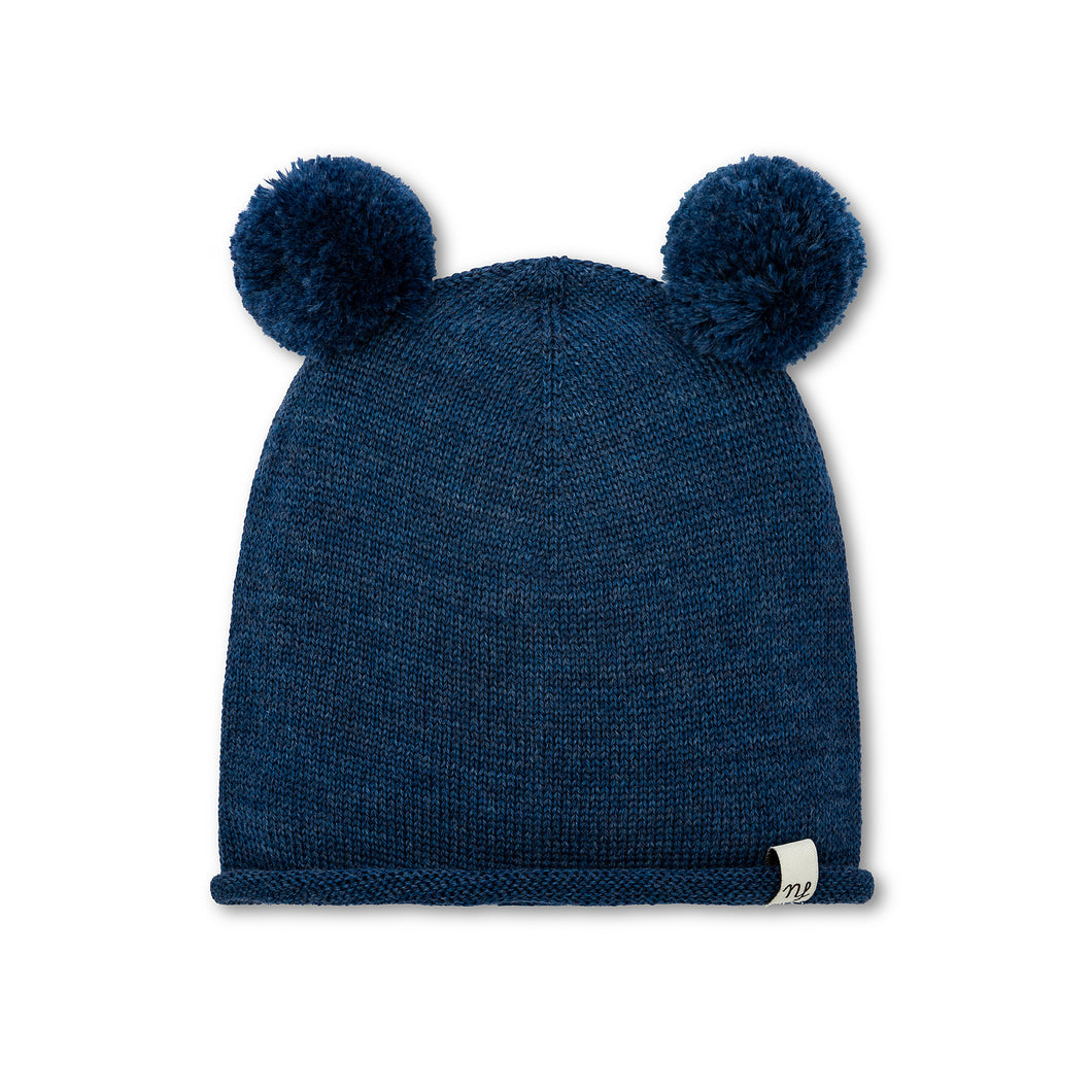 Cappellino pure pompon Denim