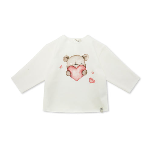 T-shirt orso cuore