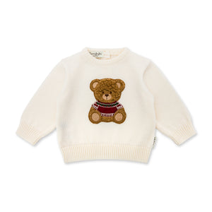 Maglione Teddy Ecrù